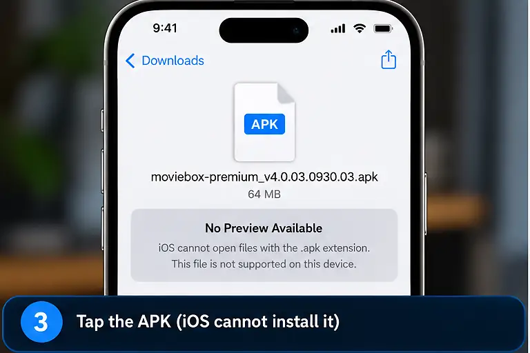 MovieBox for iPhone: Can You Use MovieBox on iOS? 18 iPhone cannot install the MovieBox Android APK