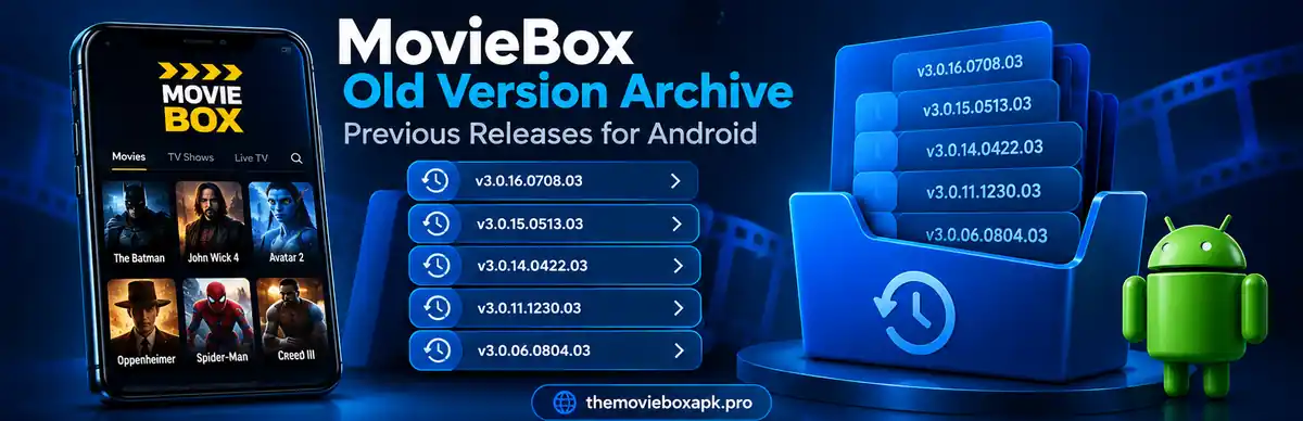 Movie Box Mod APK Old Versions for Android 4 MovieBox old version archive for Android